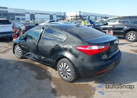 2014 Kia Forte Lx z USA, uszkodzony, nr VIN KNAFK4A60E5166881